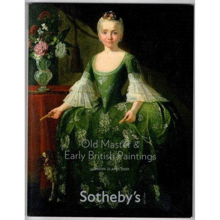 SOTHEBY'S. LONDON. OLD MASTER & EARLY BRITISH. CATALOGO ASTA 22 APRIL 2009.