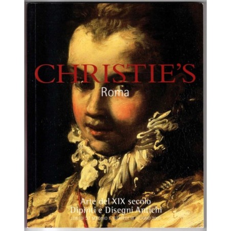 CHRISTIE'S. ROMA. ARTE XIX SECOLO. CATALOGO ASTA 27 MAG 18 GIU 2002.