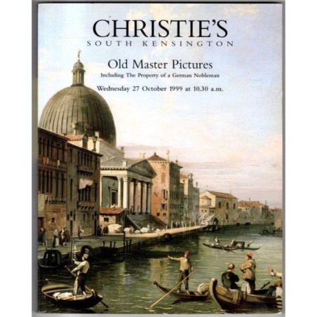 CHRISTIE'S. SOUTH KENSINGTON. OLD MASTER PICTURES. CATALOGO ASTA 27 OCT 1999.