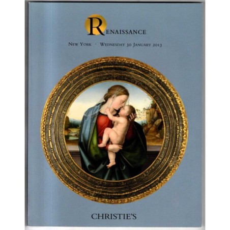 CHRISTIE'S. NEW YORK. RENAISSANCE. CATALOGO ASTA 30 JANUARY 2013.