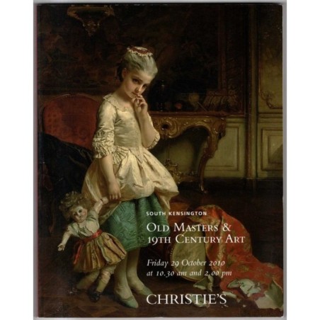 CHRISTIE'S. SOUTH KENSINGTON. OLD MASTER 19TH CEN. CATALOGO ASTA 29 OCT 2010.