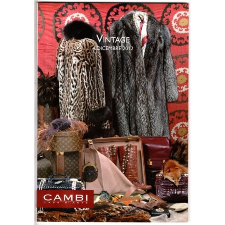 CAMBI. GENOVA. VINTAGE. CATALOGO ASTA 4 DICEMBRE 2012.
