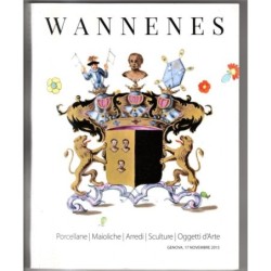 WANNENES. GENOVA. PORCELLANE MAIOLICHE D'ARTE. CATALOGO ASTA 17 NOVEMBRE 2015.