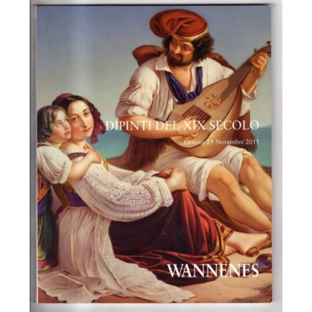 WANNENES. GENOVA. DIPINTI DEL XIX SEC. CATALOGO ASTA 29 NOVEMBRE 2011.