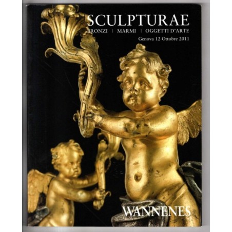 WANNENES. GENOVA. BRONZI MARMI OGGETTI D'ARTE. CATALOGO ASTA 12 OTT 2011.