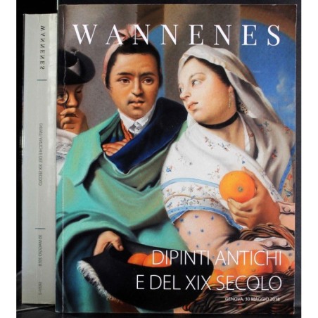 WANNENES. GENOVA. DIPINTI ANTICHI E DEL XIX SEC. CATALOGO ASTA 30 MAGGIO 2018.