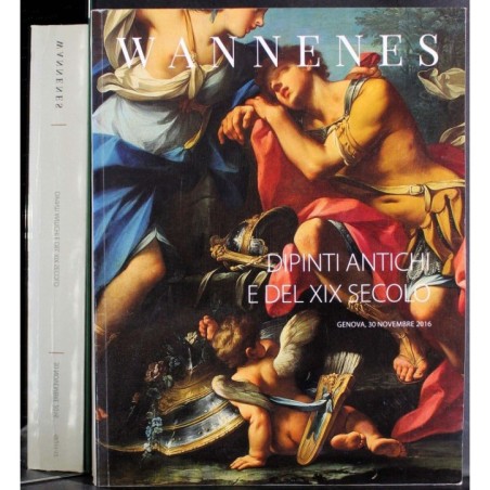 WANNENES. GENOVA. DIPINTI ANTICHI E DEL XIX SEC. CATALOGO ASTA 30 NOV 2016.