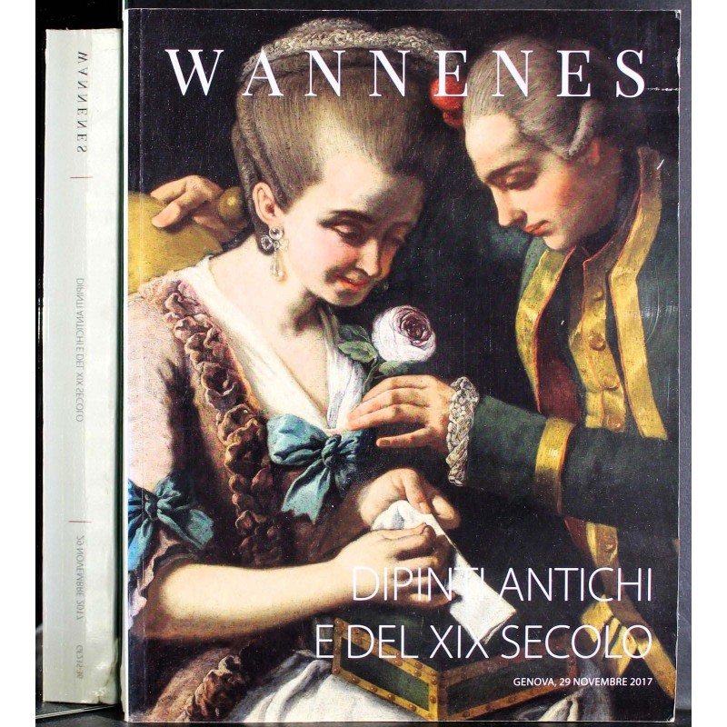 WANNENES. GENOVA. DIPINTI ANTICHI E DEL XIX SEC. CATALOGO ASTA 29 NOV 2017.