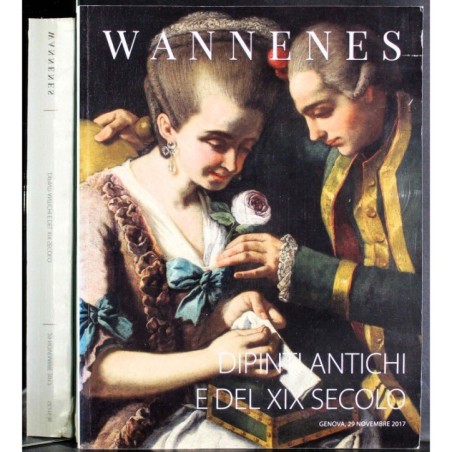 WANNENES. GENOVA. DIPINTI ANTICHI E DEL XIX SEC. CATALOGO ASTA 29 NOV 2017.