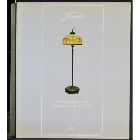 FINARTE. MILANO. ARREDI E DIPINTI ANTICHI. CATALOGO ASTA 5 GIUGNO 1985.