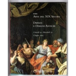 CHRISTIE'S. ROMA. ARTE DEL XIX SEC. CATALOGO ASTA 9-15 GIUGNO 2005.
