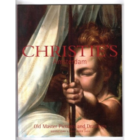 CHRISTIE'S. AMSTERDAM. OLD MASTER PICTURES DRAWINGS. CATALOGO ASTA 3 NOV 2004.