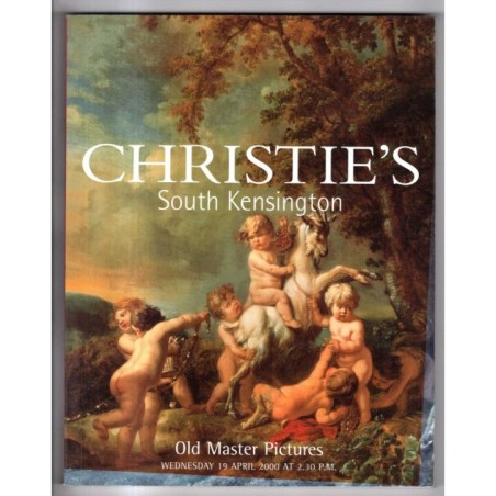 CHRISTIE'S. SOUTH KENSINGTON. OLD MASTER PICTURES. CATALOGO ASTA 19 APRIL 2000.