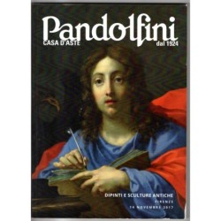 PANDOLFINI. FIRENZE. DIPINTI SCULTURE ANTICHE. CATALOGO ASTA 14 NOV 2017.