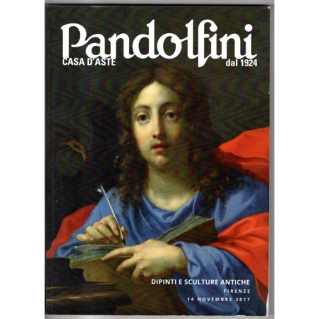 PANDOLFINI. FIRENZE. DIPINTI SCULTURE ANTICHE. CATALOGO ASTA 14 NOV 2017.
