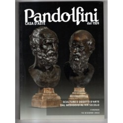 PANDOLFINI. FIRENZE. OGGETTI DAL MEDIOEVO AL XIX. CATALOGO ASTA 16 GIU 2022.