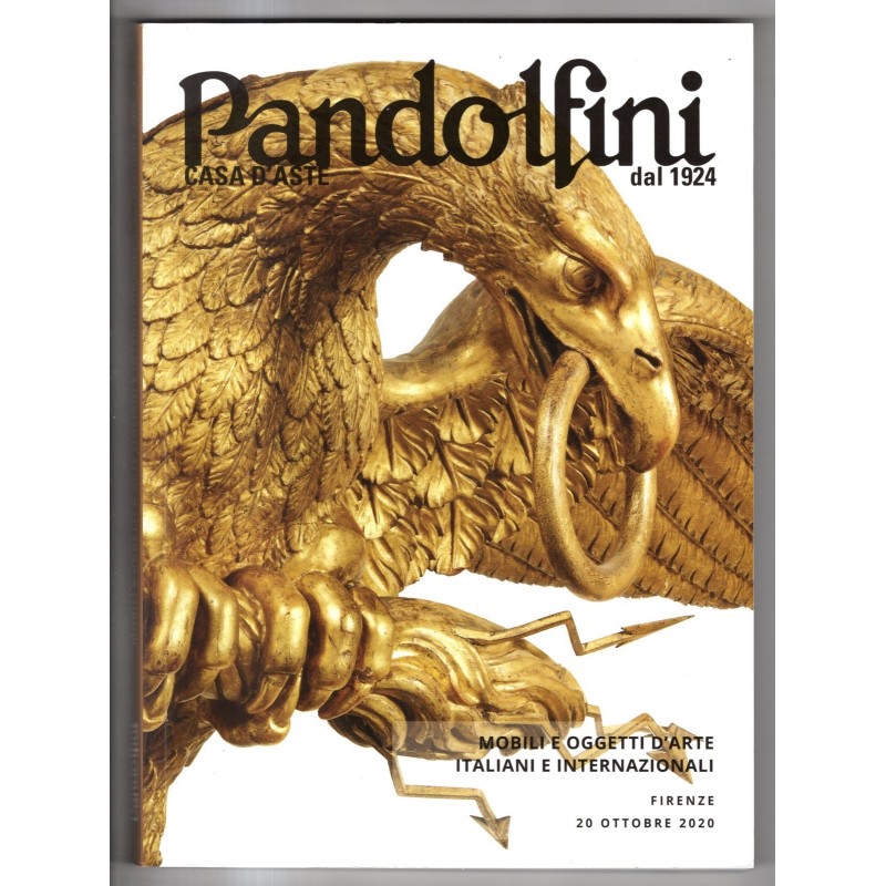 PANDOLFINI. FIRENZE. OGGETTI ITALIANI INTERNAZIONAL. CATALOGO ASTA 20 OTT 2020.