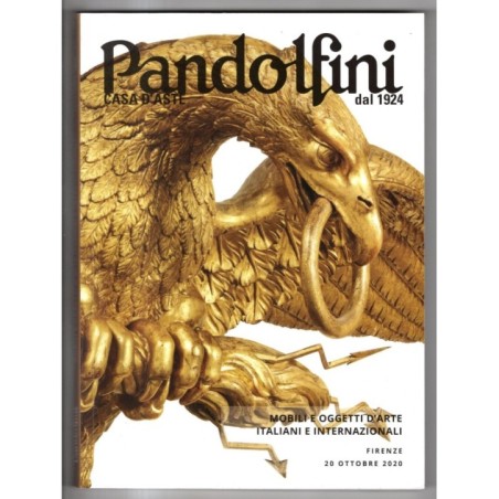 PANDOLFINI. FIRENZE. OGGETTI ITALIANI INTERNAZIONAL. CATALOGO ASTA 20 OTT 2020.