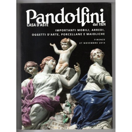 PANDOLFINI. FIRENZE. ANTIQUARIATO VARIO. CATALOGO ASTA 27 NOVEMBRE 2014.