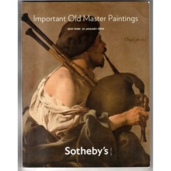 SOTHEBY'S. NEW YORK. OLD MASTER PAINTINGS. CATALOGO ASTA 29JANUARY 2009.