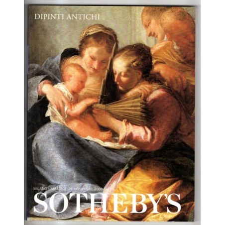 SOTHEBY'S. MILANO. DIPINTI ANTICHI. CATALOGO ASTA 28 NOVEMBRE 2000.