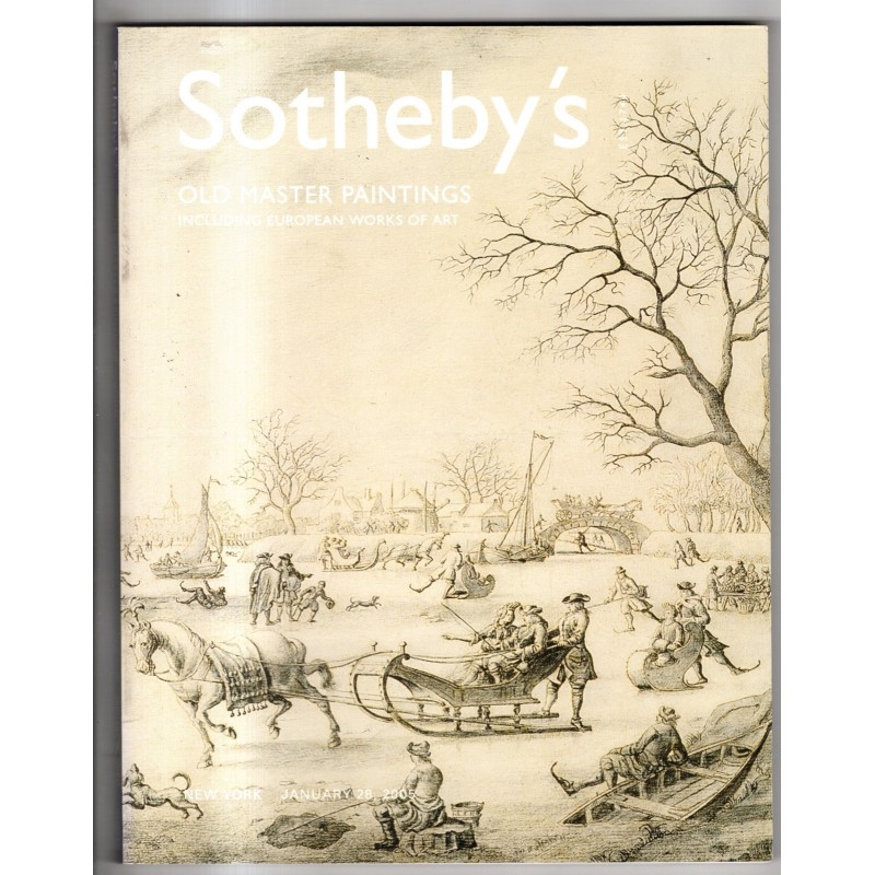 SOTHEBY'S. NEW YORK. OLD MASTER PAINTINGS. CATALOGO ASTA 28 JANUARY 2005.