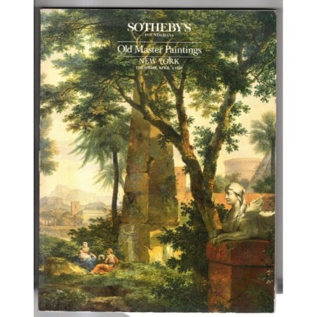 SOTHEBY'S. NEW YORK. OLD MASTER PAINTINGS. CATALOGO ASTA 5 APRIL 1990.
