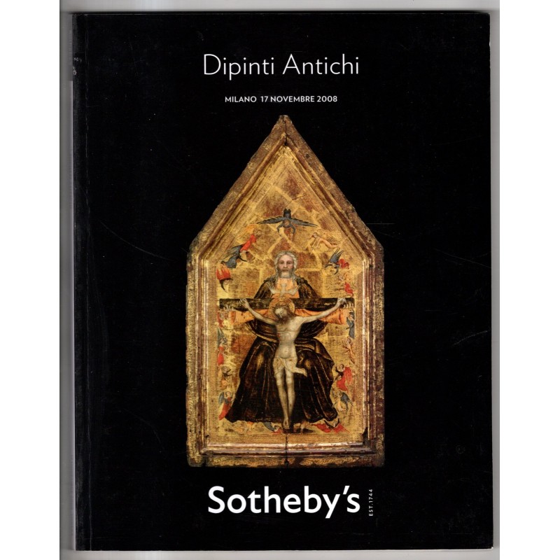 SOTHEBY'S. MILANO. DIPINTI ANTICHI. CATALOGO ASTA 17 NOV 2008.