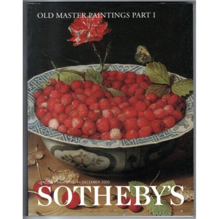 SOTHEBY'S. LONDON. OLD MASTER PAINTINGS PART I. CATALOGO ASTA 14 DEC 2000.