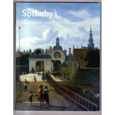 SOTHEBY'S. LONDON. OLD MASTER PAINTINGS EVENING. CATALOGO ASTA 6 DEC 2006.