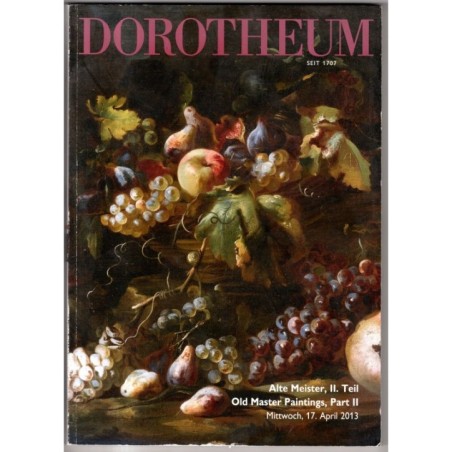 DOROTHEUM. VIENNA. ALTE MEISTER. CATALOGO ASTA 17 APRIL 2013.