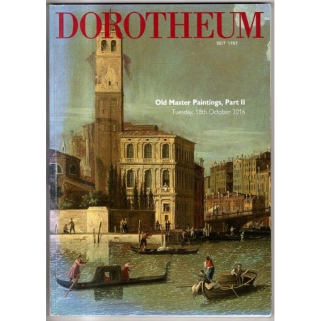 DOROTHEUM. VIENNA. OLD MASTER PAINTINGS PART II. CATALOGO ASTA 18 OCTOBER 2016.