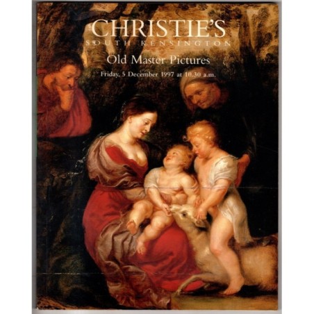 CHRISTIE'S. LONDON. OLD MASTER PICTURES. CATALOGO ASTA 5 DEC 1997.