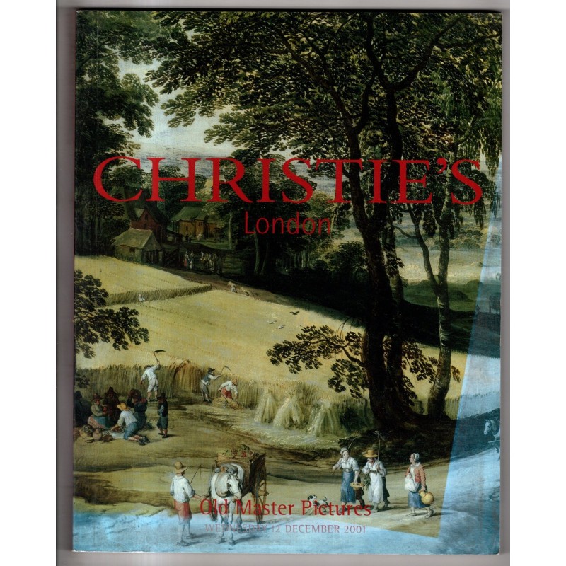 CHRISTIE'S. LONDON. OLD MASTER PICTURES. CATALOGO ASTA 12 DECEMBER 2001.