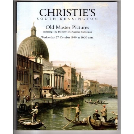 CHRISTIE'S. LONDON. OLD MASTER PICTURES. CATALOGO ASTA 27 OCTOBER 1999.