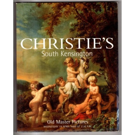CHRISTIE'S. SOUTH KENSINGTON. OLD MASTER PICTURES. CATALOGO ASTA 19 APRIL 2000.