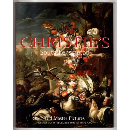 CHRISTIE'S. SOUTH KENSINGTON. OLD MASTER PICTURES. CATALOGO ASTA 15 DEC 1999.