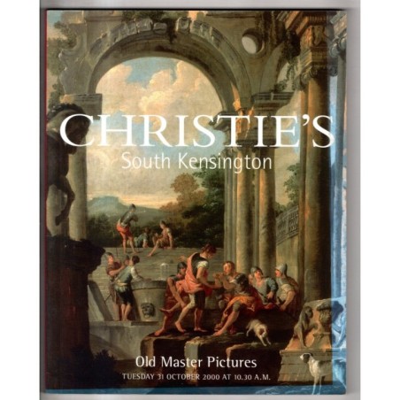 CHRISTIE'S. SOUTH KENSINGTON. OLD MASTER PICTURES. CATALOGO ASTA 31 OCT 2000.