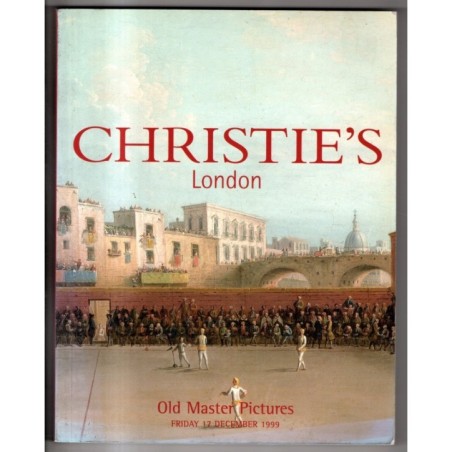 CHRISTIE'S. LONDON. OLD MASTER PICTURES. CATALOGO ASTA 17 DECEMBER 1999.