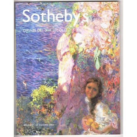 SOTHEBY'S. MILANO. DIPINTI DEL XIX SEC. CATALOGO ASTA 8 GIUGNO 2004.