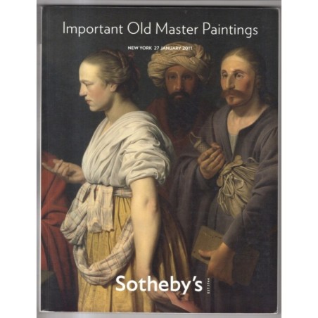 SOTHEBY'S. NEW YORK. OLD MASTER PAINTINGS. CATALOGO ASTA 27 JANUARY 2011.