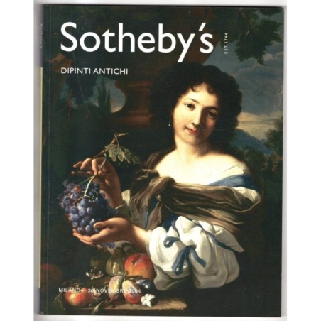 SOTHEBY'S. MILANO. DIPINTI ANTICHI. CATALOGO ASTA 30 NOVEMBRE 2004.