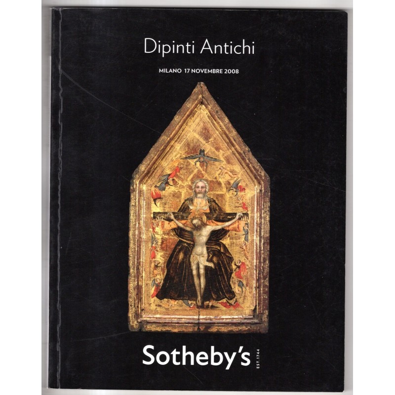 SOTHEBY'S. MILANO. DIPINTI ANTICHI. CATALOGO ASTA 17 NOVEMBRE 2008.