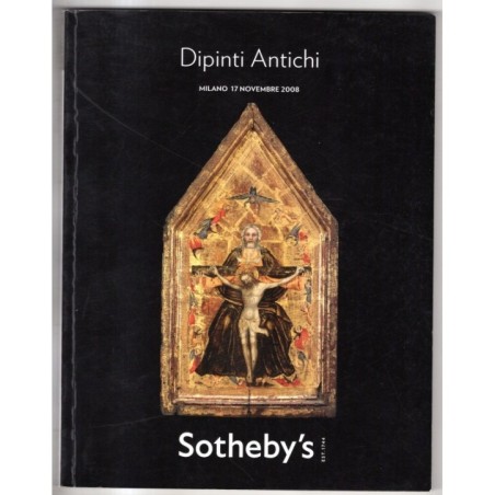 SOTHEBY'S. MILANO. DIPINTI ANTICHI. CATALOGO ASTA 17 NOVEMBRE 2008.