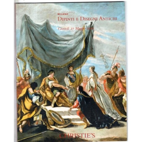 CHRISTIE'S. MILANO. DIPINTI E DISEGNI ANTICHI. CATALOGO ASTA 27 MAGGIO 2010.