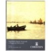CHRISTIE'S. ROMA. DIPINTI ACQUERELLI DEL XIX SEC. CATALOGO ASTA 14 NOV 1991.