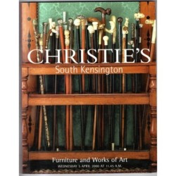 CHRISTIE'S. SOUTH KENSINGTON. FURNITURE WORKS ART. CATALOGO ASTA 5 APRIL 2000.