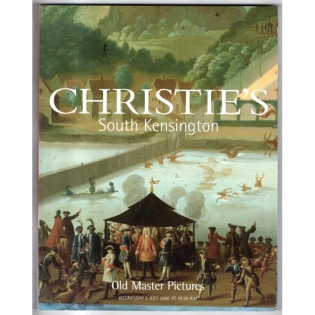 CHRISTIE'S. SOUTH KENSINGTON. OLD MASTER PICTURES. CATALOGO ASTA 5 JULY 2000.