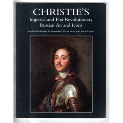 CHRISTIE'S. LONDON. IMPERIAL AND POST-REVOLUTIONARY. CATALOGO ASTA 18 DEC 1996.