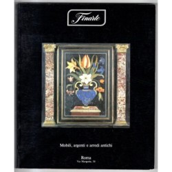 FINARTE. ROMA. MOBILI ARGENTI ARREDI ANTICHI. CATALOGO ASTA 20-21 OTT 1987.